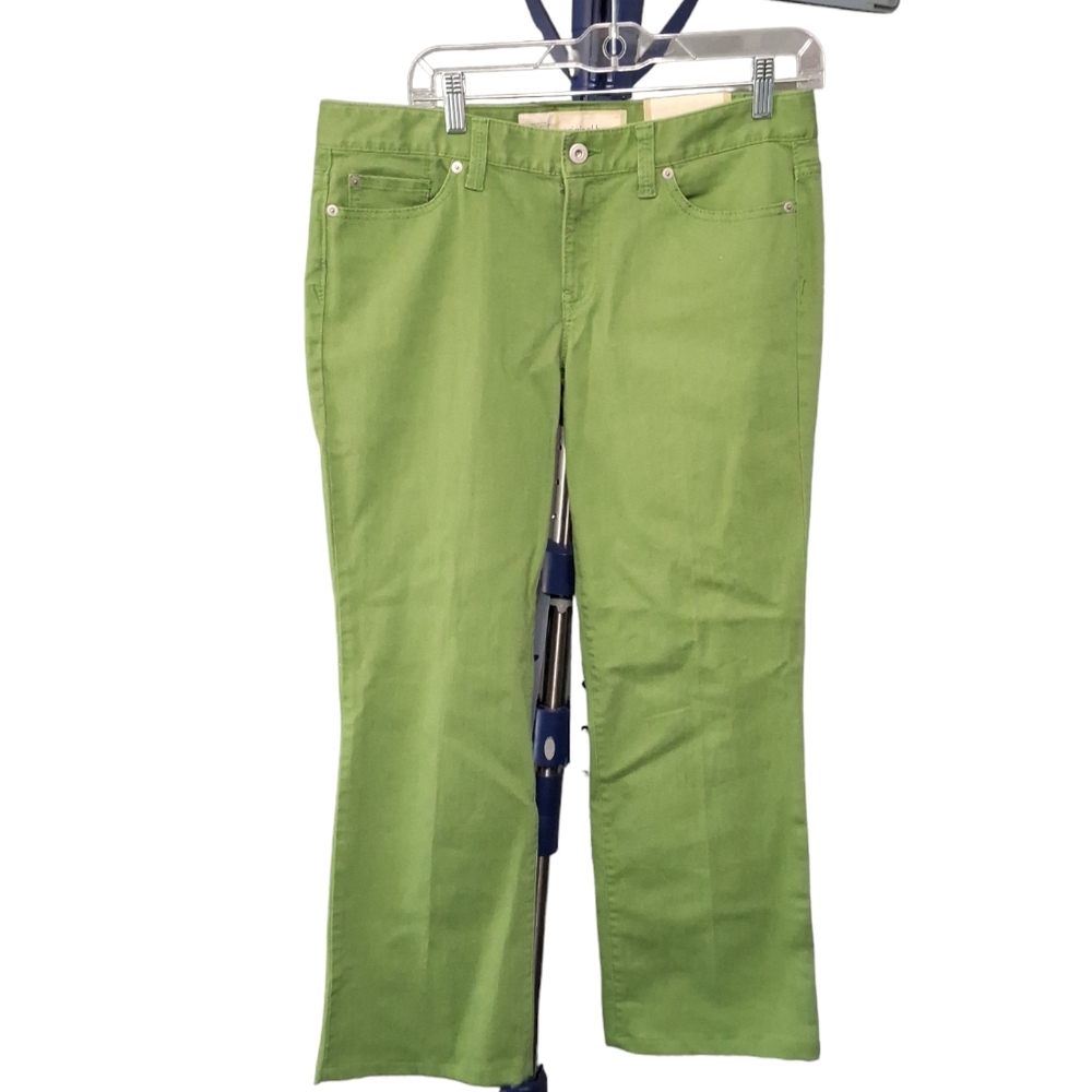 LOFT Jeans NWT Green SZ 10